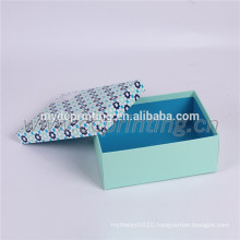 Custom black and white striped gift box with Velvet Foam